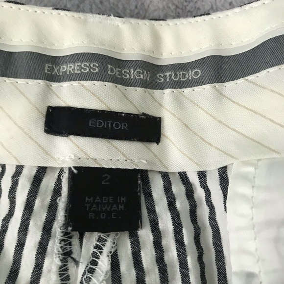 Seersucker pinstripe pants size 2 - Picture 5 of 10